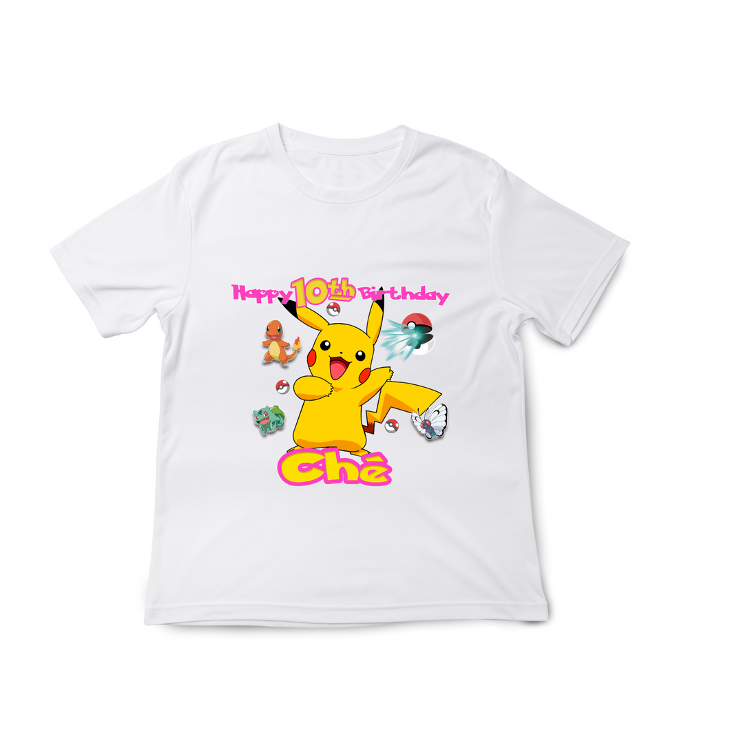 Gepersonaliseerde Pokémon (Meisjes) T-shirts