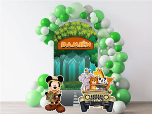 Mickey Safari Decoratie Cutout Set