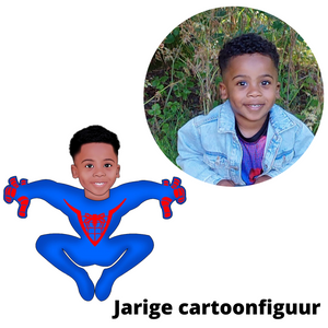 Gepersonaliseerde Spider-Man waterfles labels en stickers