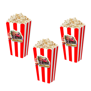 Gepersonaliseerde Sprookjesbos 3D popcorn bakjes