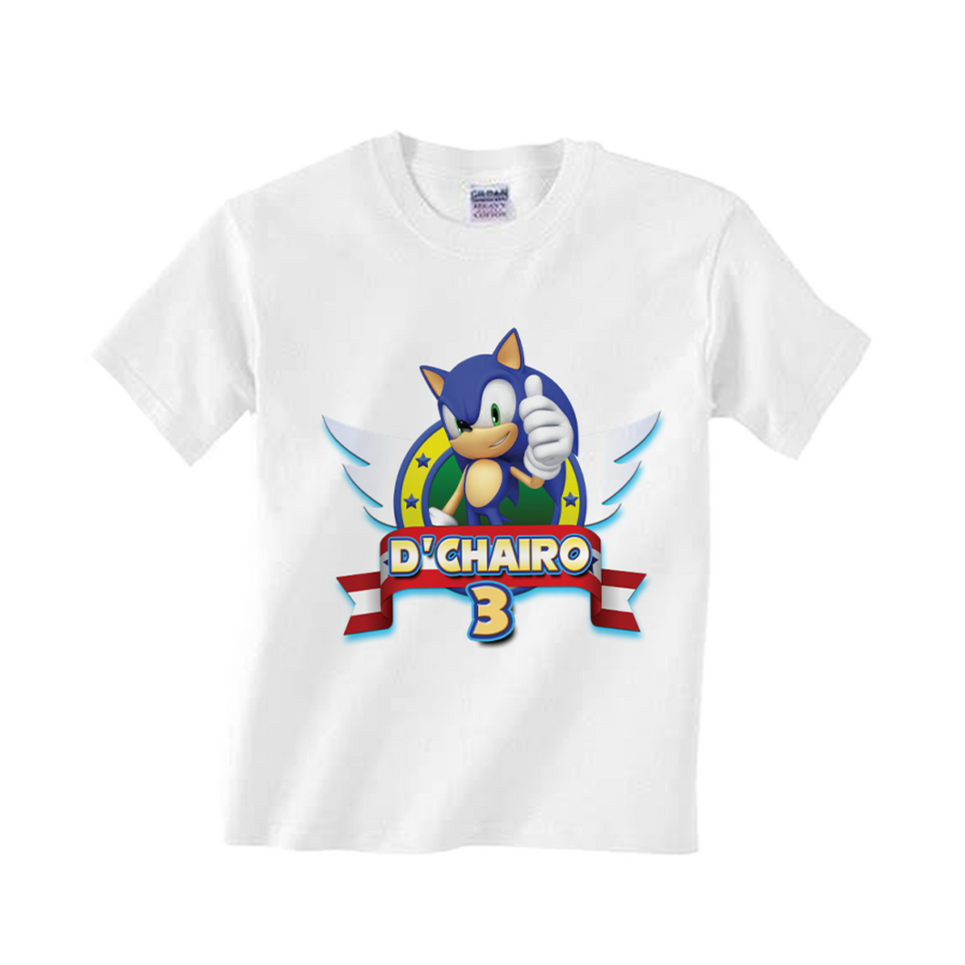 Gepersonaliseerde Sonic T-shirts