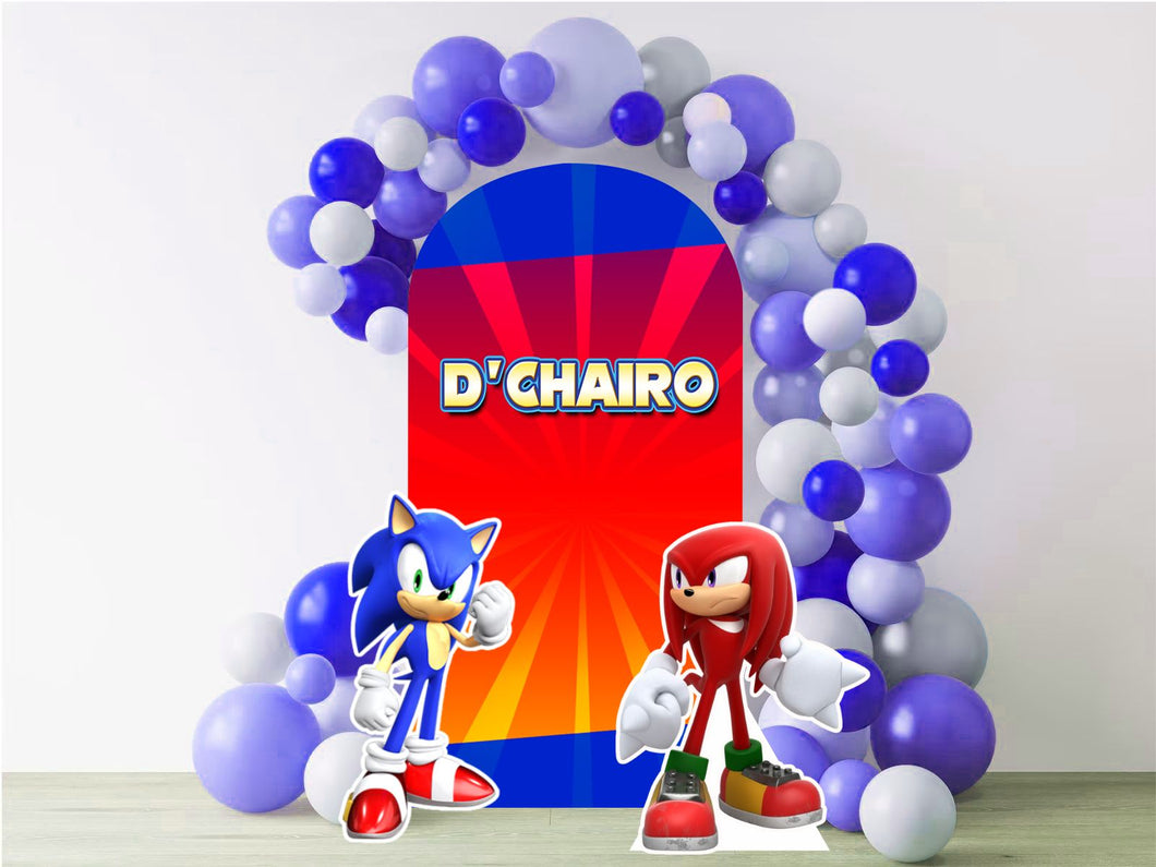 Sonic 2.0 Decoratie Cutout Set