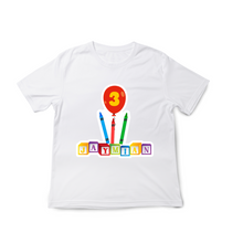 Afbeelding in Gallery-weergave laden, Gepersonaliseerde ABC 123 T-shirts
