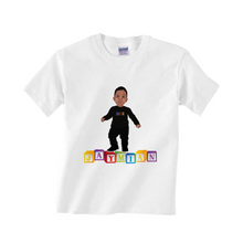 Afbeelding in Gallery-weergave laden, Gepersonaliseerde ABC 123 T-shirts
