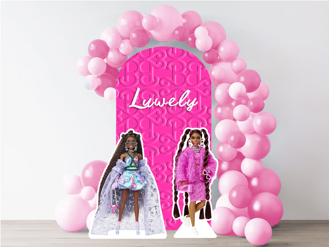 Barbie Modepop Decoratie Cutout Set