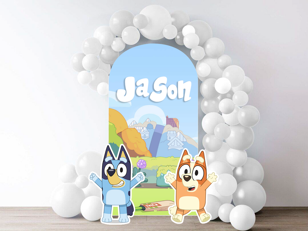 Bluey Decoratie Cutout Set