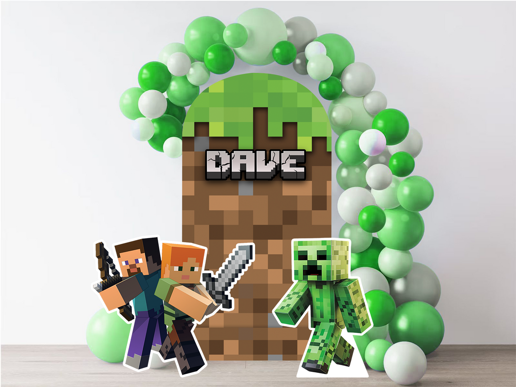 Minecraft Decoratie Cutout Set