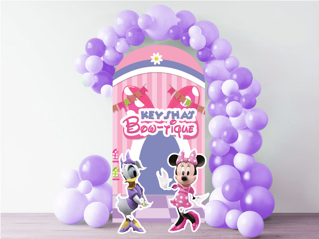 Minnie Mouse Bowtique Decoratie Cutout Set