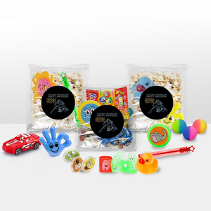 Gepersonaliseerde Black Panther snoep en popcorn speelgoed traktatie