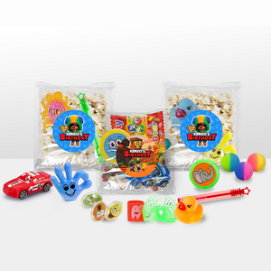 Gepersonaliseerde Brawl Stars snoep en popcorn speelgoed traktatie