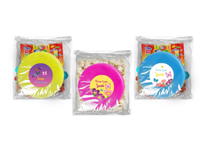 Gepersonaliseerde Vlinders snoep of popcorn frisbee zakjes