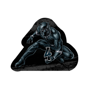 Gepersonaliseerde Black Panther centerpiece (tafel decoratie)