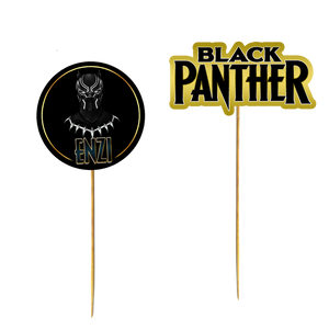 Gepersonaliseerde Black Panther photoprops