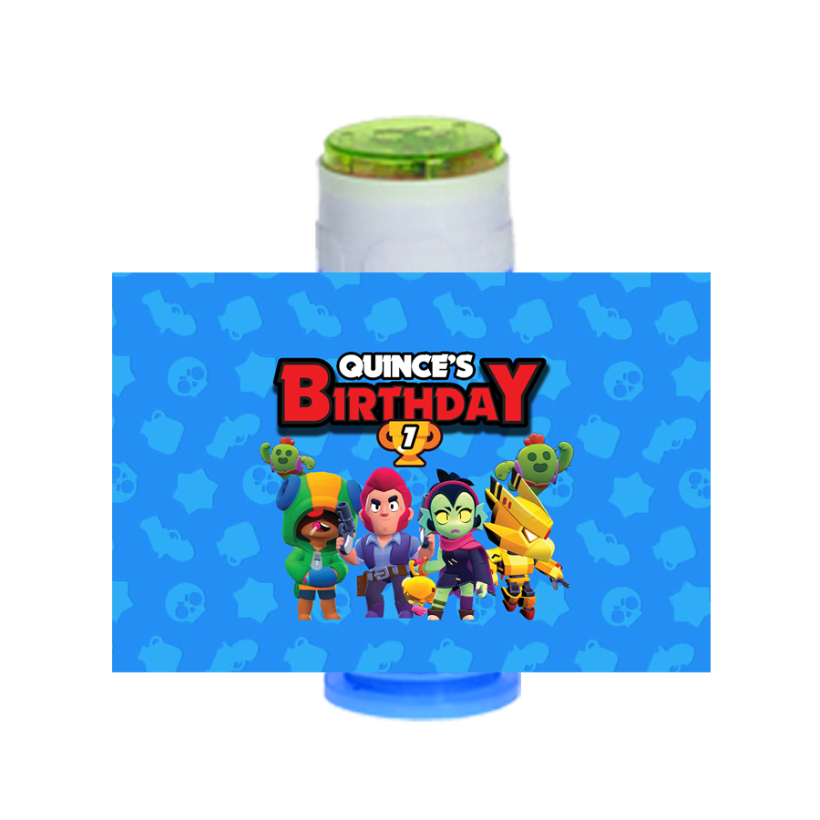 Gepersonaliseerde Brawl Stars bellenblaas