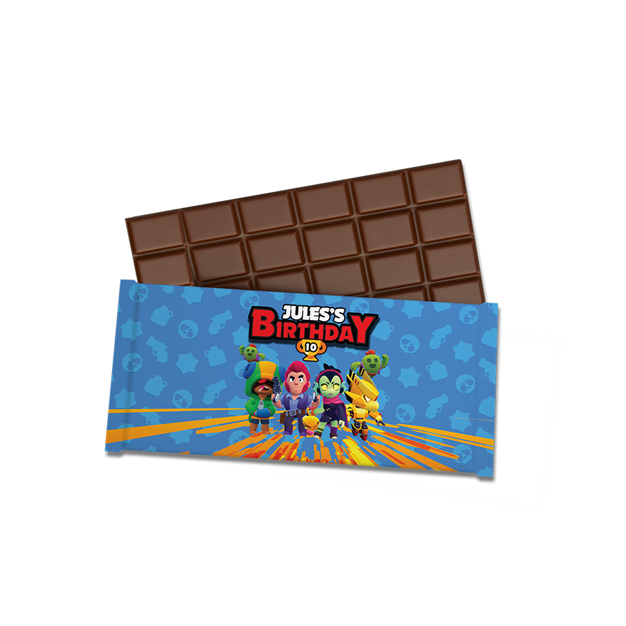 Gepersonaliseerde Brawl Stars chocoladereep