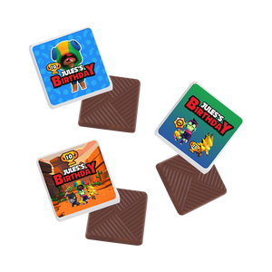 Gepersonaliseerde Brawl Stars napolitaanse chocolaatjes