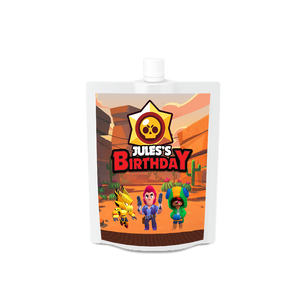 Gepersonaliseerde Brawl Stars Drinkzakjes