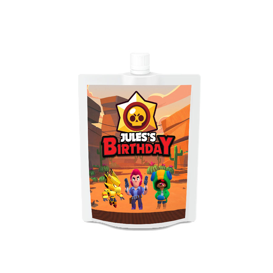 Gepersonaliseerde Brawl Stars Drinkzakjes