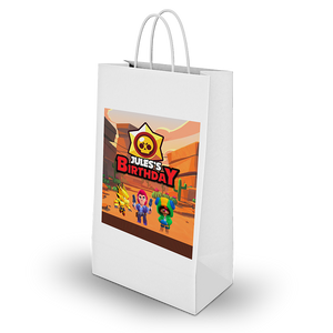 Gepersonaliseerde Brawl Stars traktatie uitdeel tasjes