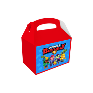 Gepersonaliseerde Brawl Stars traktatie uitdeel doos