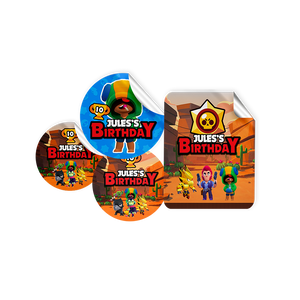 Gepersonaliseerde Brawl Stars Stickers