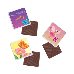 Gepersonaliseerde Vlinders napolitaanse chocolaatjes
