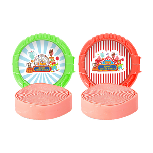 Gepersonaliseerde Circus ronde kauwgom rollen