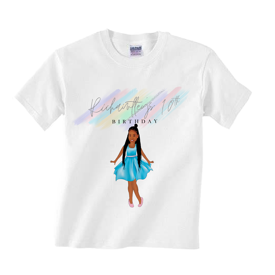 Gepersonaliseerde Pastel Silver T-shirts
