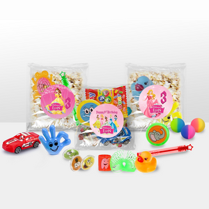 Gepersonaliseerde Prinsessen variatie snoep en popcorn speelgoed traktatie