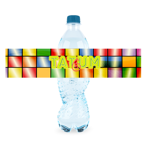 Gepersonaliseerde Disco waterfles labels en stickers
