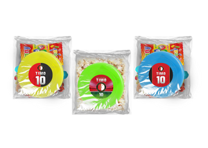 Gepersonaliseerde Feyenoord snoep of popcorn frisbee zakjes