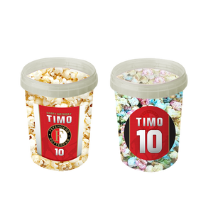 Gepersonaliseerde Feyenoord popcorn emmers