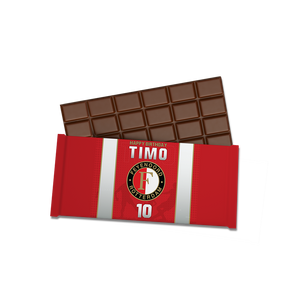 Gepersonaliseerde Feyenoord chocoladereep