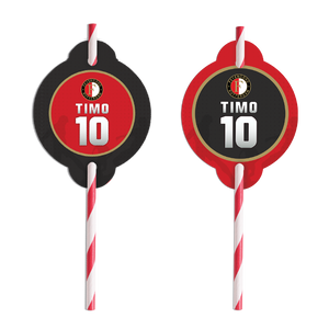 Gepersonaliseerde Feyenoord rietjes