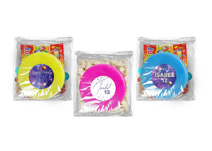 Gepersonaliseerde Ruimte (Galaxy) snoep of popcorn frisbee zakjes