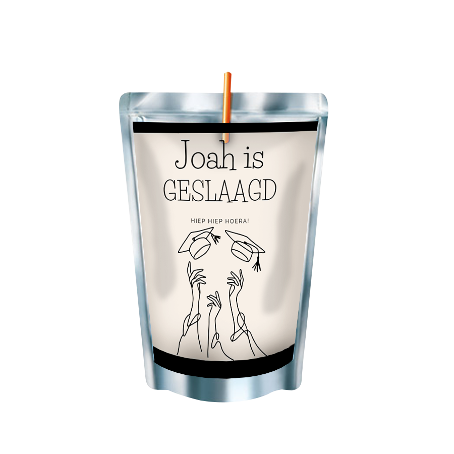 Gepersonaliseerde Abstract Geslaagd Capri-Sun labels en stickers