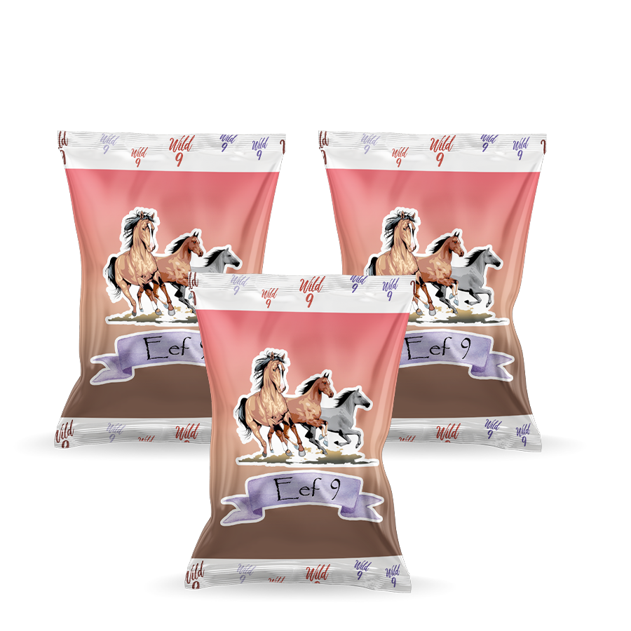 Gepersonaliseerde Paarden popcorn uitdeelzakjes