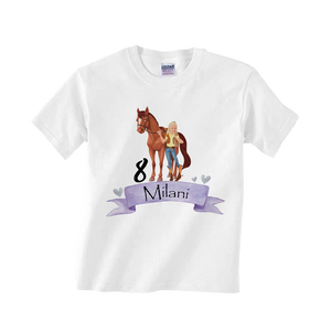 Gepersonaliseerde Paarden T-shirts