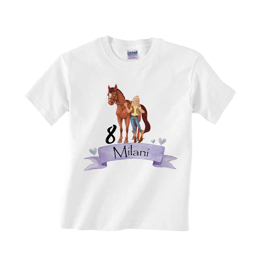 Gepersonaliseerde Paarden T-shirts