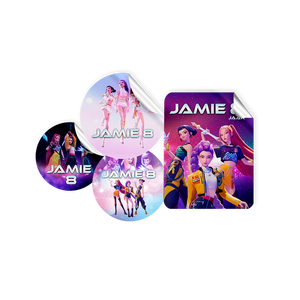 Gepersonaliseerde KPop Demon Hunters Stickers