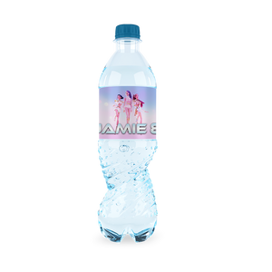 Gepersonaliseerde KPop Demon Hunters waterfles labels en stickers
