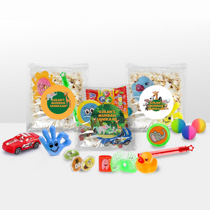 Gepersonaliseerde Jungle Fever snoep en popcorn speelgoed traktatie