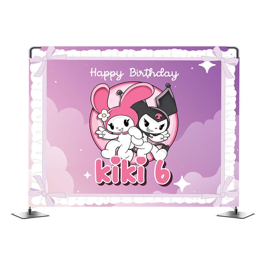 Kuromi en My Melody Banners