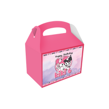 Afbeelding in Gallery-weergave laden, Gepersonaliseerde Kuromi en My Melody traktatie uitdeel doos
