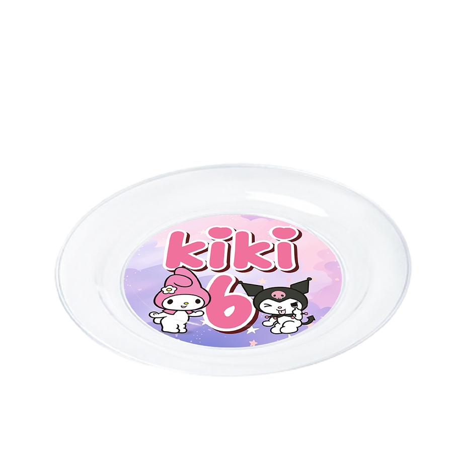 Gepersonaliseerde Kuromi en My Melody borden