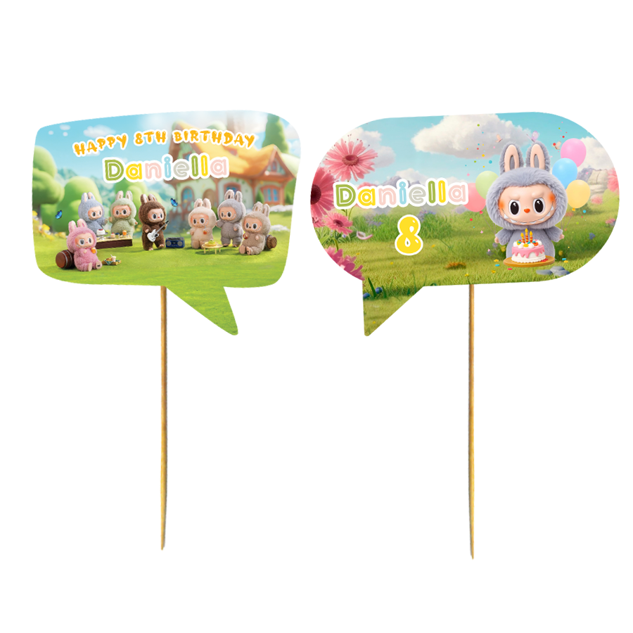 Gepersonaliseerde Labubu photoprops