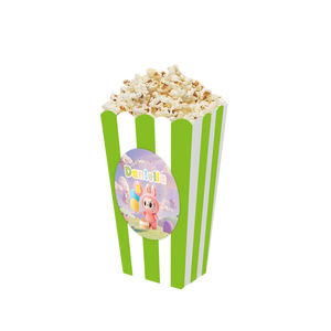 Gepersonaliseerde Labubu 3D popcorn bakjes