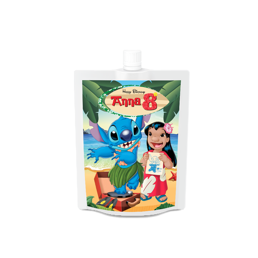 Gepersonaliseerde Lilo en Stitch Drinkzakjes