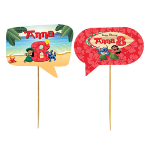 Gepersonaliseerde Lilo en Stitch photoprops