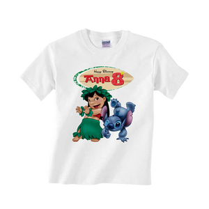 Gepersonaliseerde Lilo en Stitch T-shirts